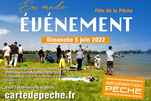 Fête de la pêche : rendez-vous les samedi 4 et dimanche 5 juin 2022 !